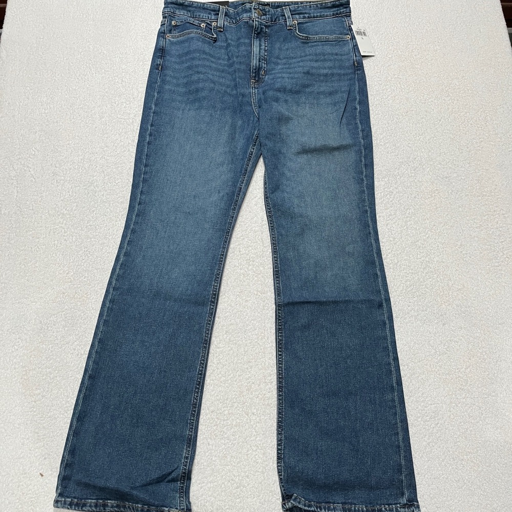 NEW!! Ralph Lauren High-Rise Boot Leg‎ Comfort Stretch Jeans Size: 16